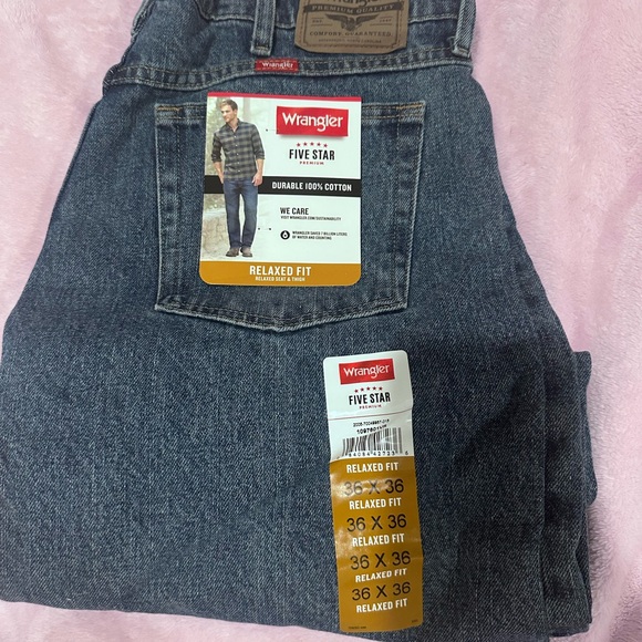 Wrangler Men's Blue Jeans Lot - Picture 8 of 9